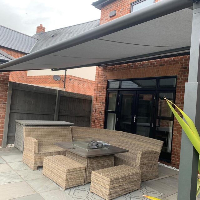 Grey Awning