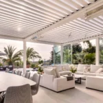 Louvred pergolas (4) Acton