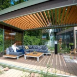 Louvred pergolas (5) Acton